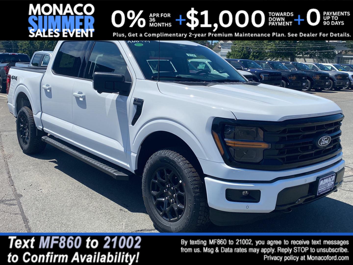 Oxford White 2026 Ford F-150 Pickup Truck Four-Wheel Drive Automatic
