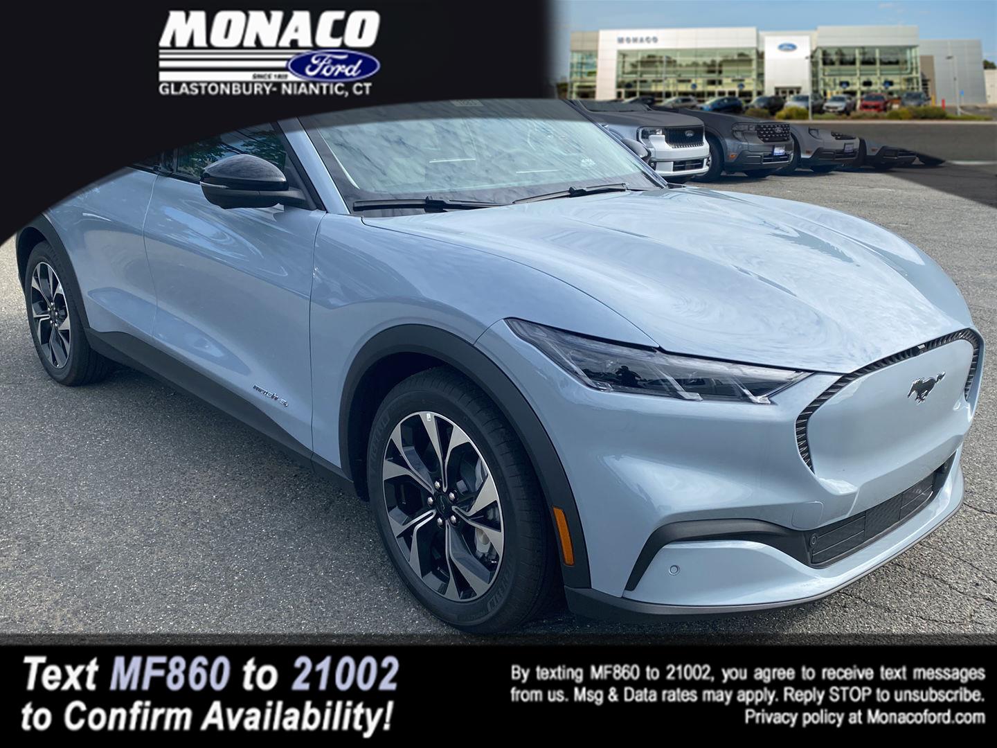 Glacier Gray Metallic Tri-Coat 2026 Ford Mustang Mach-E SUV / Crossover All-Wheel Drive 1-Speed Dual Clutch