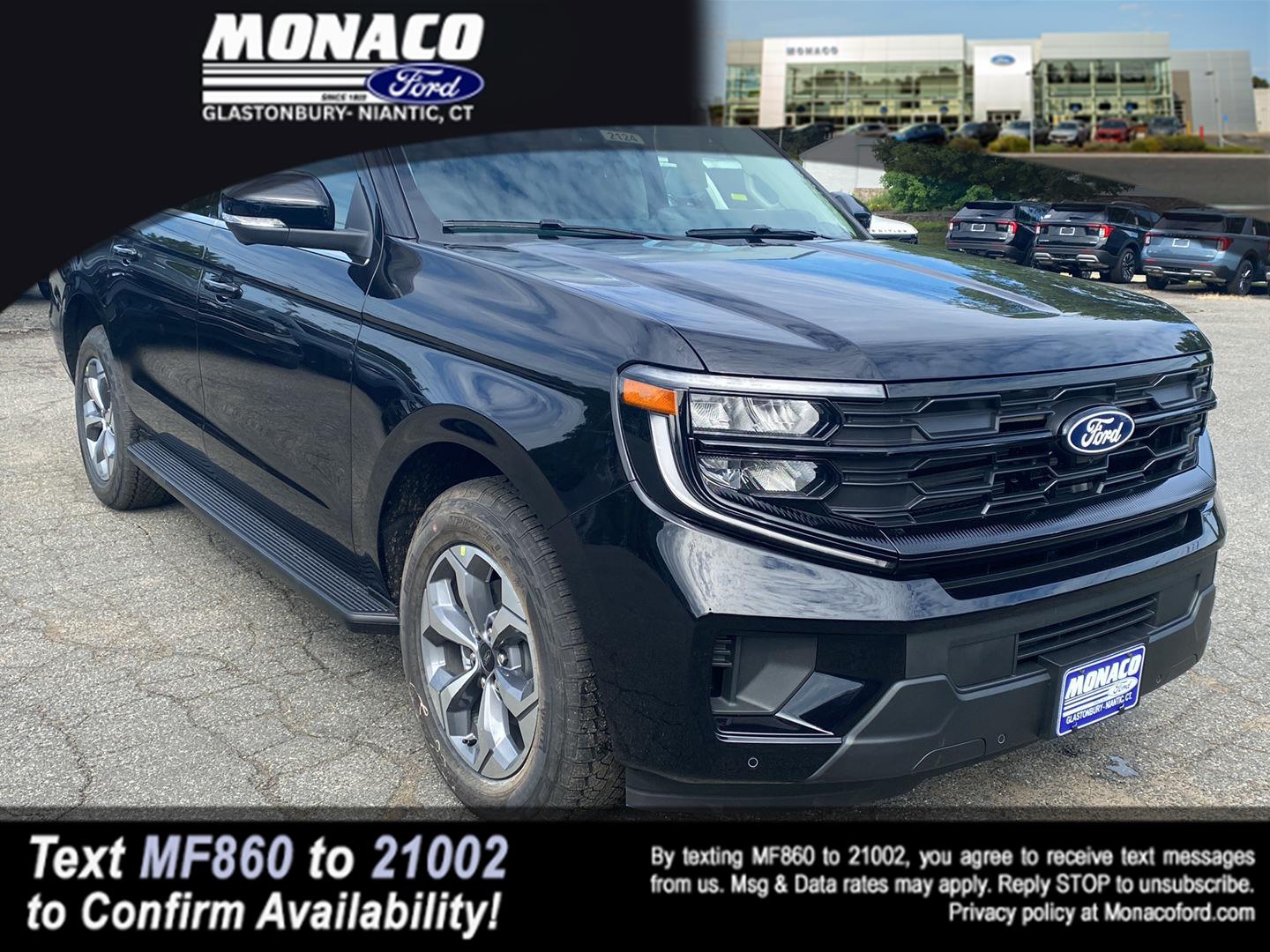 Agate Black Metallic 2027 Ford Expedition SUV / Crossover Four-Wheel Drive Automatic