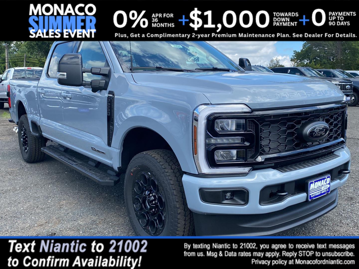 Glacier Gray Metallic Tri-Coat 2026 Ford F-250 Super Duty Pickup Truck Four-Wheel Drive Automatic