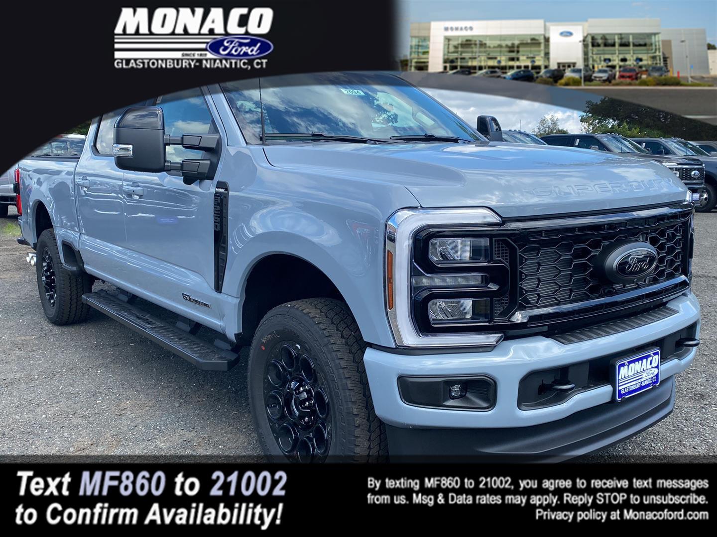 Glacier Gray Metallic Tri-Coat 2026 Ford F-250 Super Duty Pickup Truck Four-Wheel Drive Automatic