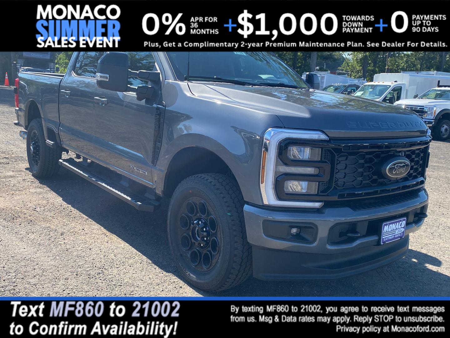 Carbonized Gray Metallic 2026 Ford F-250 Super Duty Pickup Truck Four-Wheel Drive Automatic