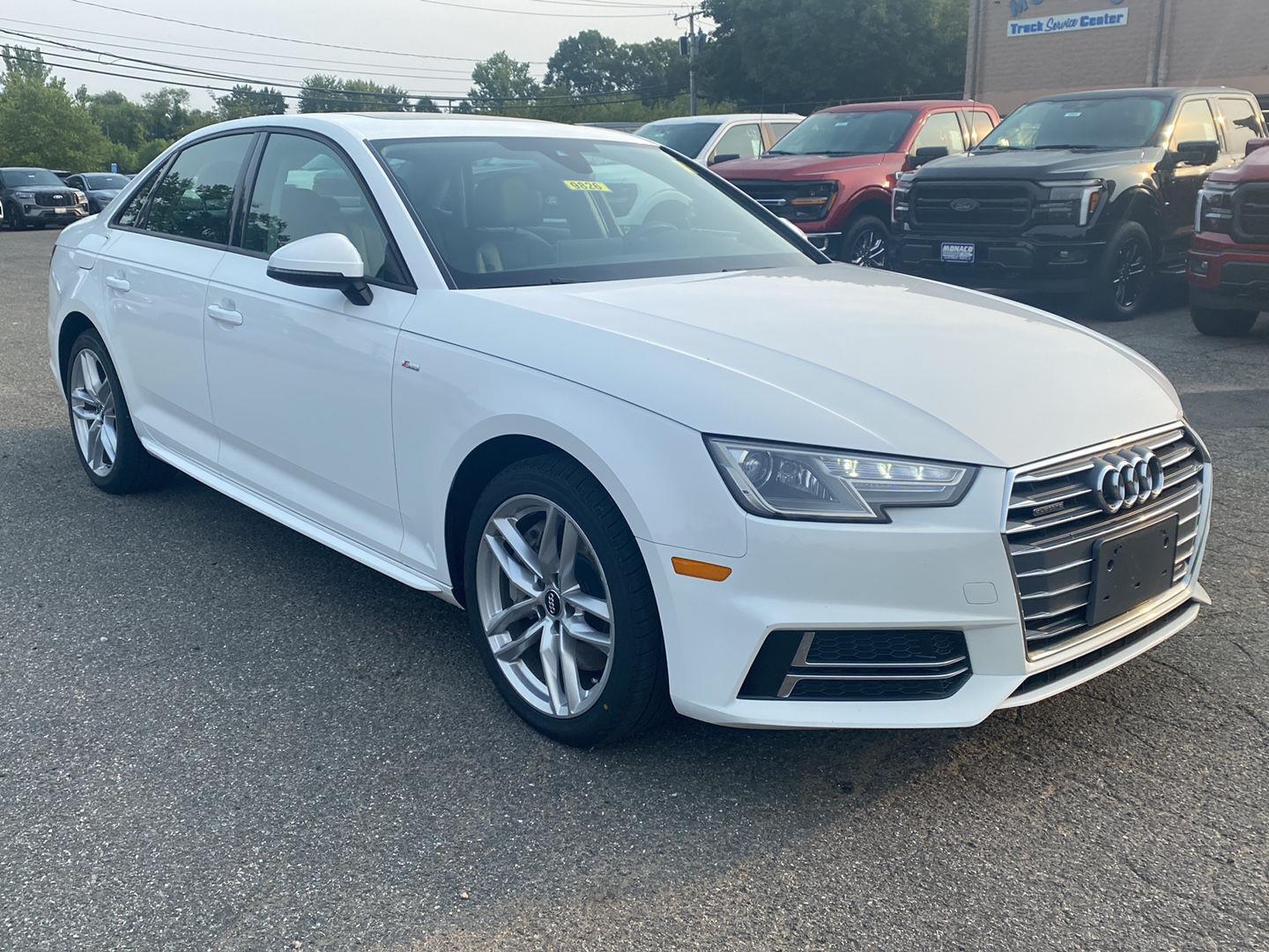 Ibis White 2017 Audi A4 Sedan All-Wheel Drive Automatic