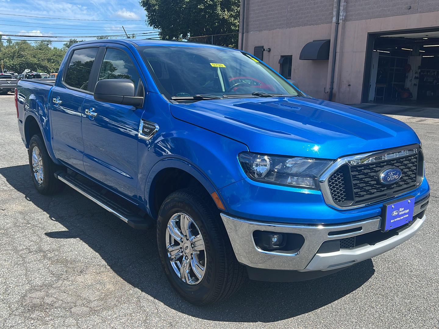 Velocity Blue 2021 Ford Ranger Pickup Truck 4X2 Automatic