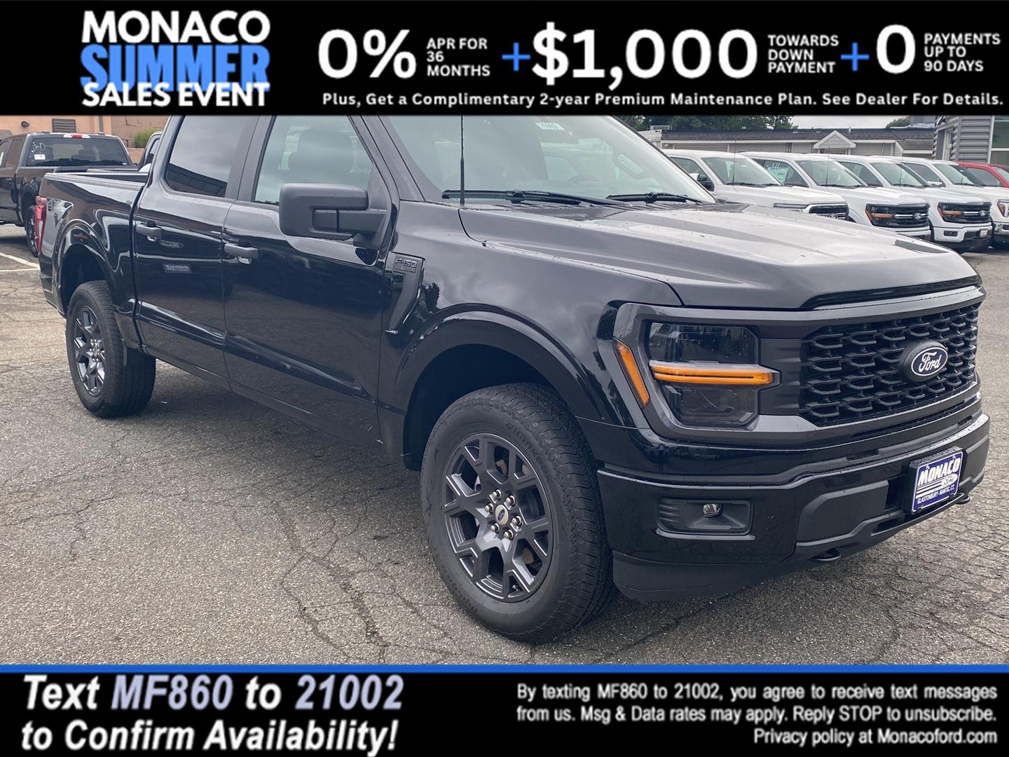 Agate Black 2026 Ford F-150 Pickup Truck Four-Wheel Drive Automatic