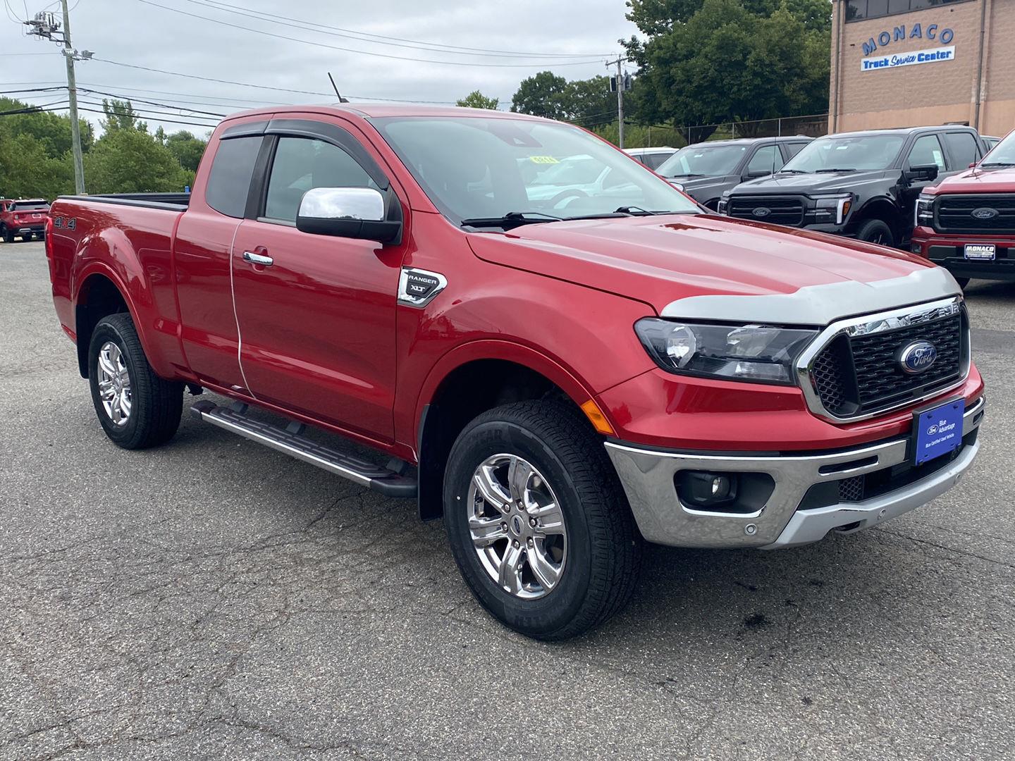 Rapid Red Metallic Tinted Clearcoat 2020 Ford Ranger Pickup Truck Four-Wheel Drive Automatic