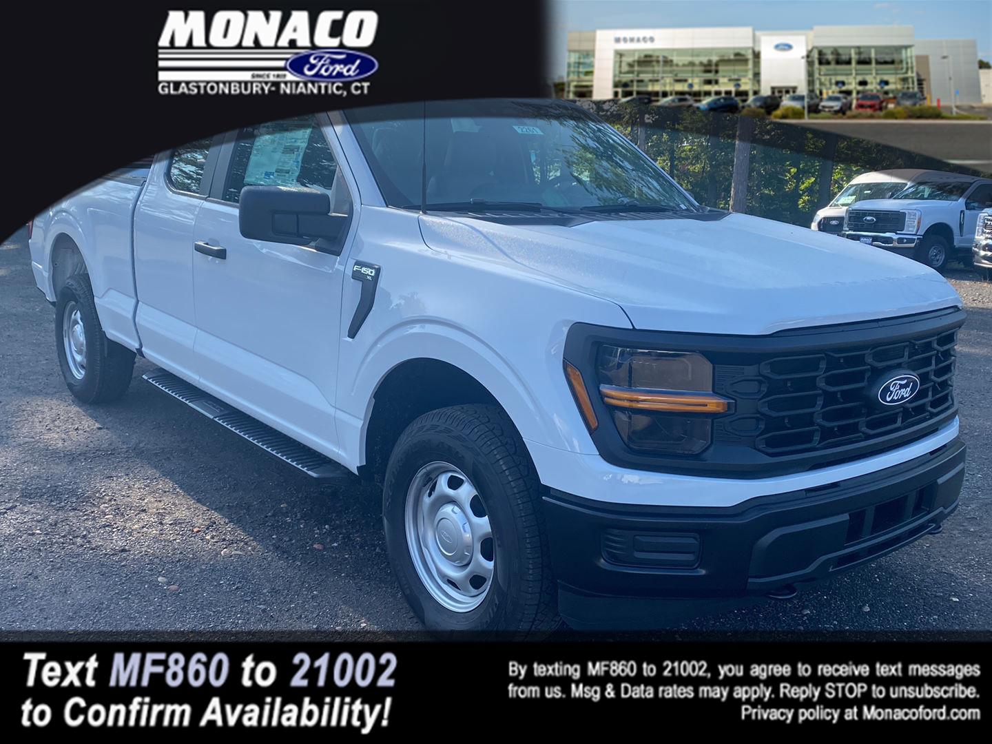 Oxford White 2026 Ford F-150 Pickup Truck Four-Wheel Drive Automatic