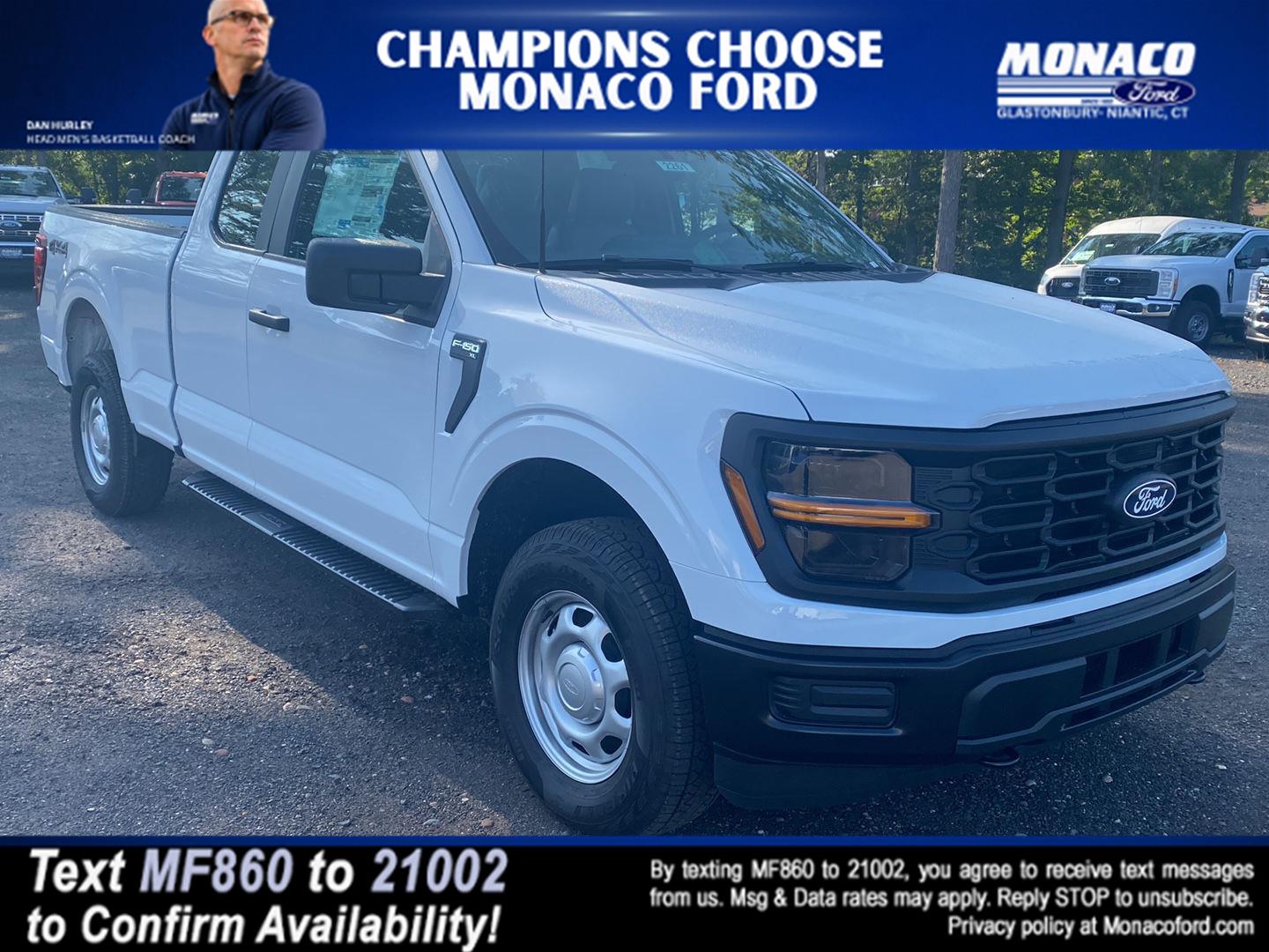 Oxford White 2026 Ford F-150 Pickup Truck Four-Wheel Drive Automatic