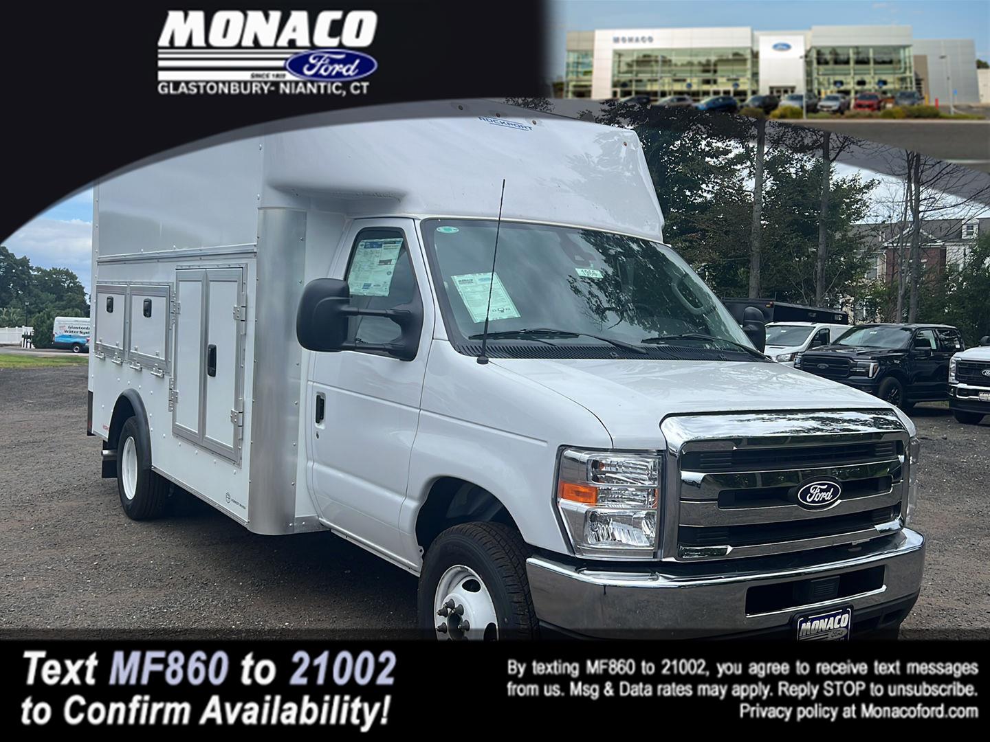 Oxford White 2027 Ford E-Series Chassis Pickup Truck Rear-Wheel Drive 6-Speed Automatic