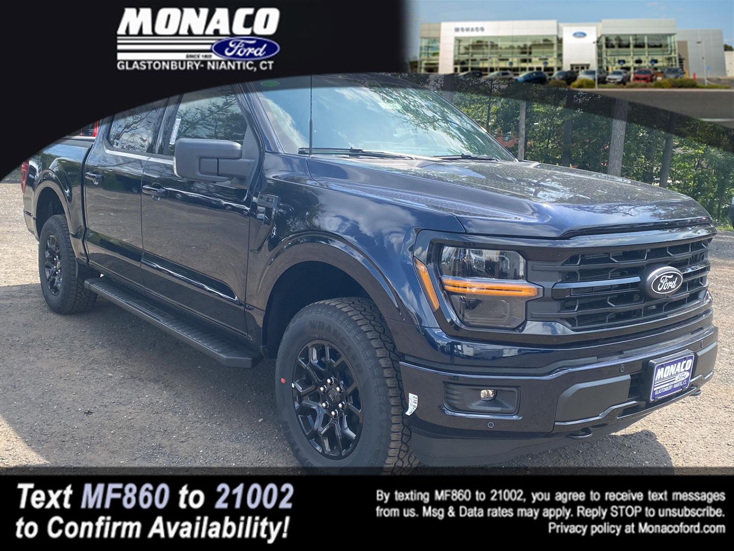 Antimatter Blue Metallic 2026 Ford F-150 Pickup Truck Four-Wheel Drive Automatic