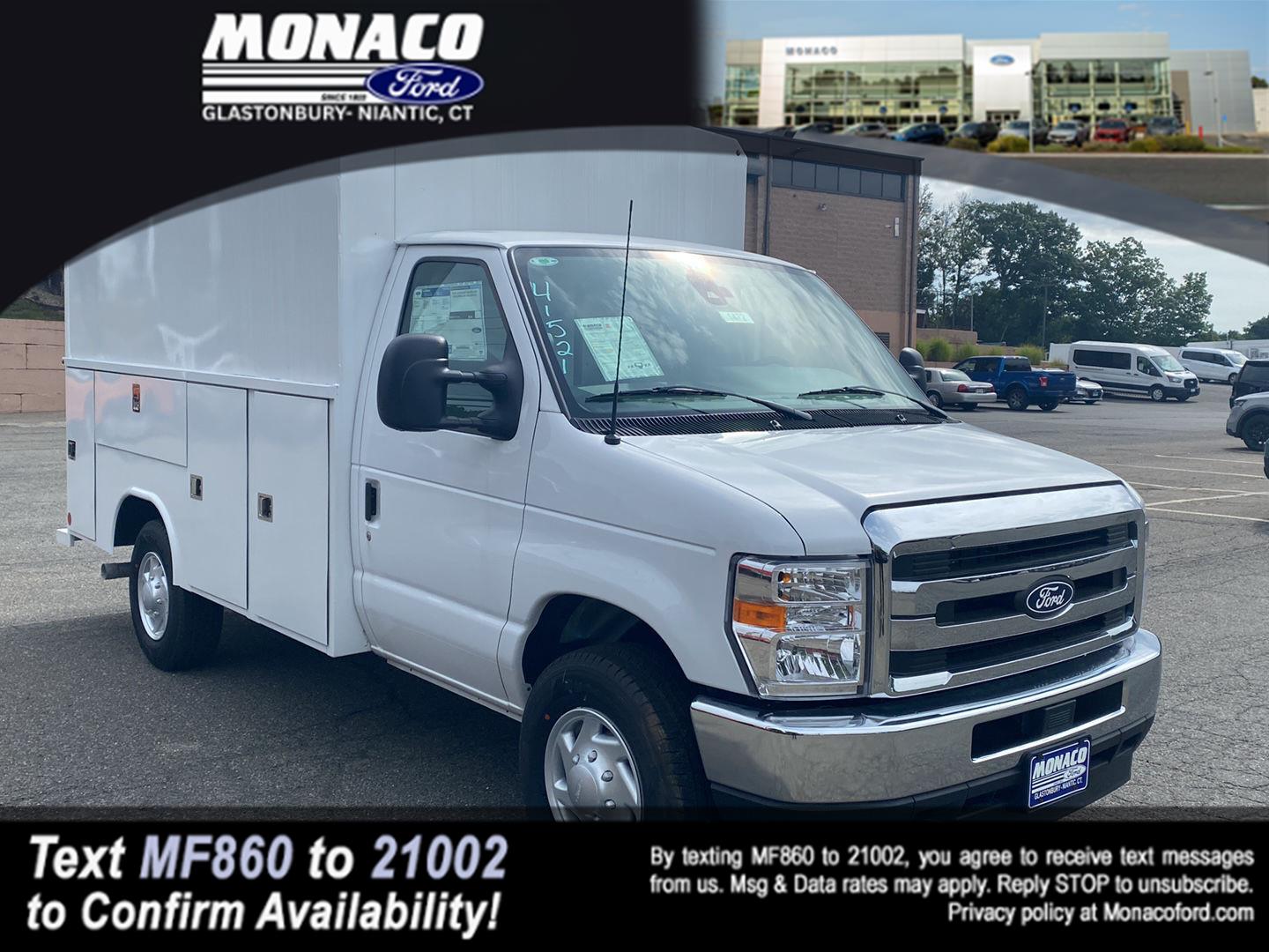 Oxford White 2026 Ford E-Series Chassis Pickup Truck Rear-Wheel Drive 6-Speed Automatic