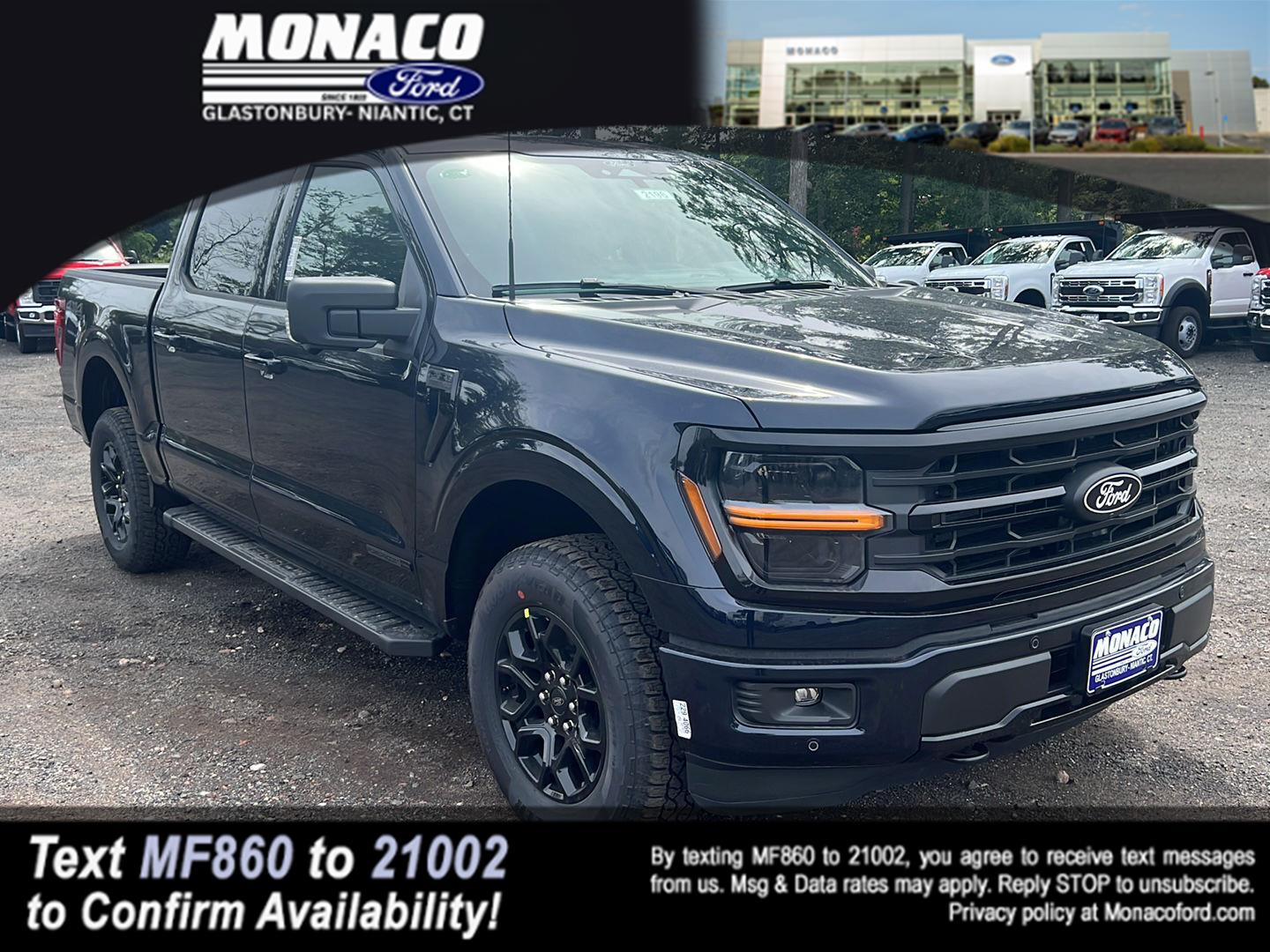 Antimatter Blue Metallic 2026 Ford F-150 Pickup Truck Four-Wheel Drive Automatic