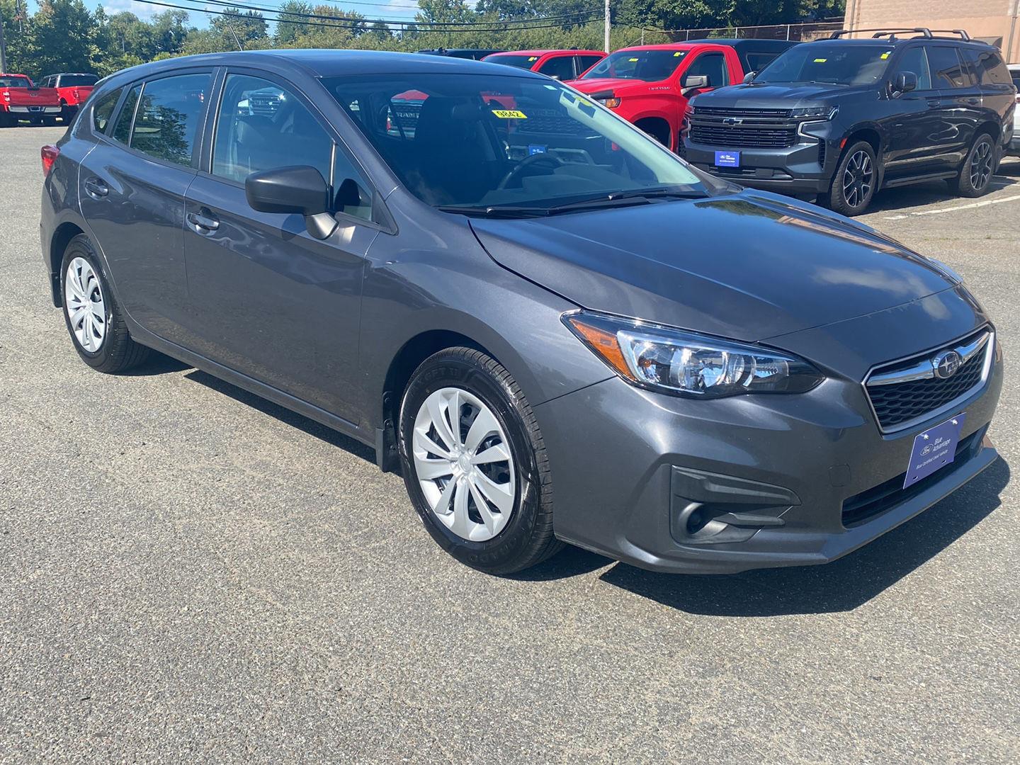 Magnetite Gray Metallic 2019 Subaru Impreza Hatchback All-Wheel Drive Manual