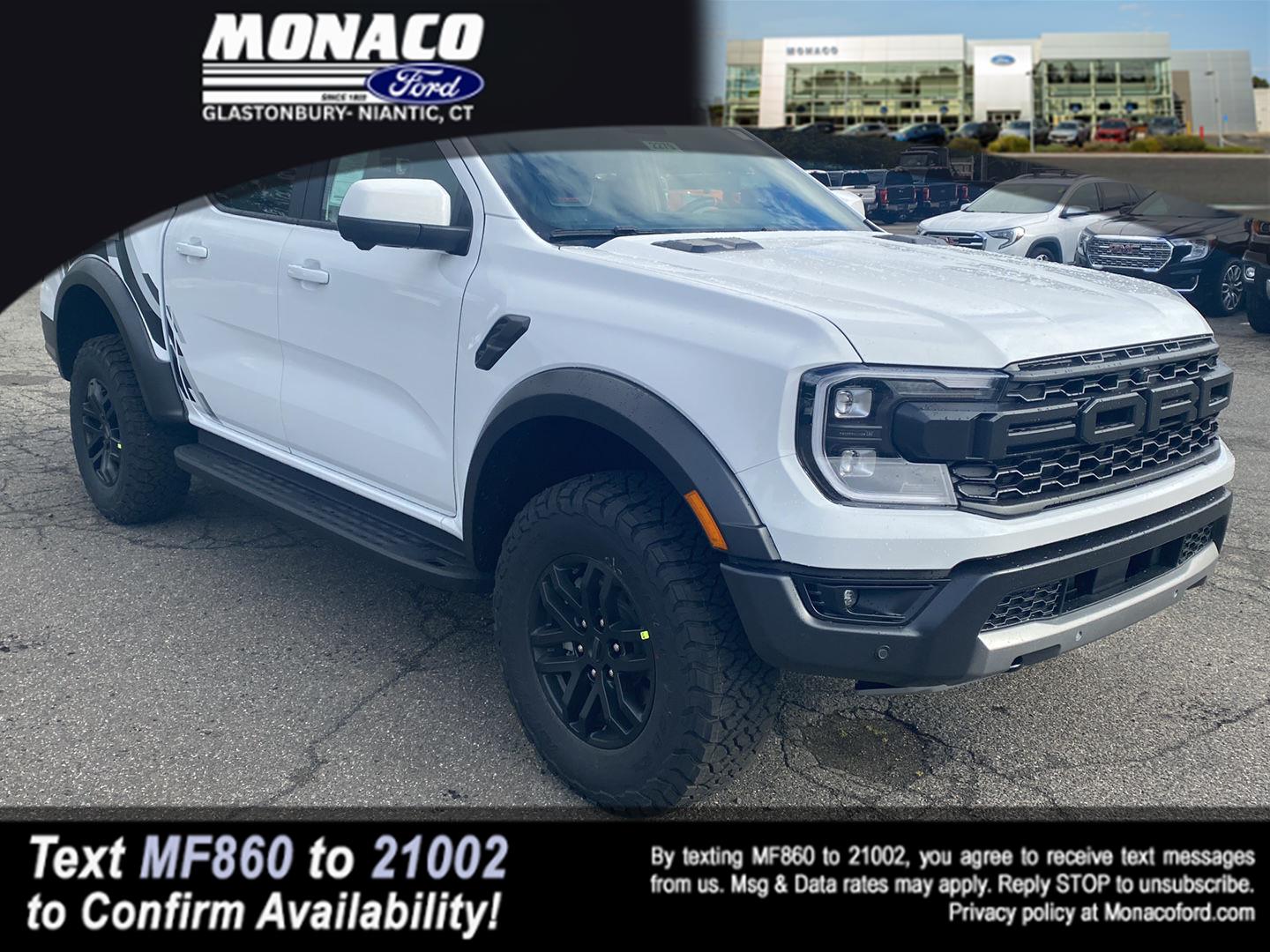 Oxford White 2026 Ford Ranger Pickup Truck Four-Wheel Drive Automatic