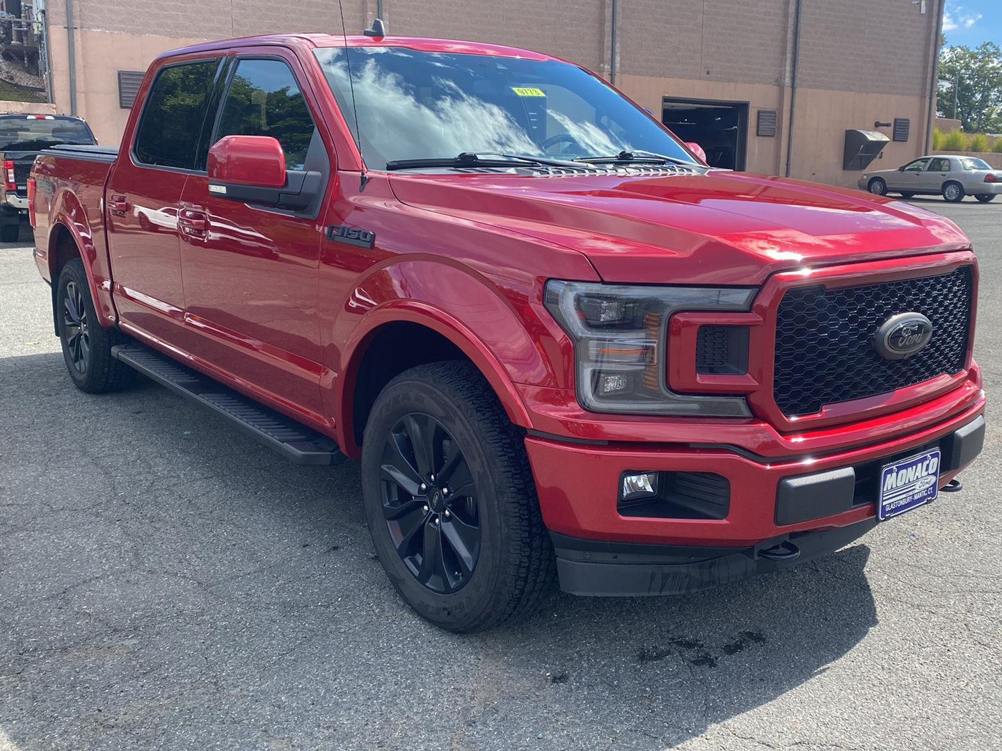 Rapid Red Metallic Tinted Clearcoat 2020 Ford F-150 Pickup Truck Four-Wheel Drive Automatic