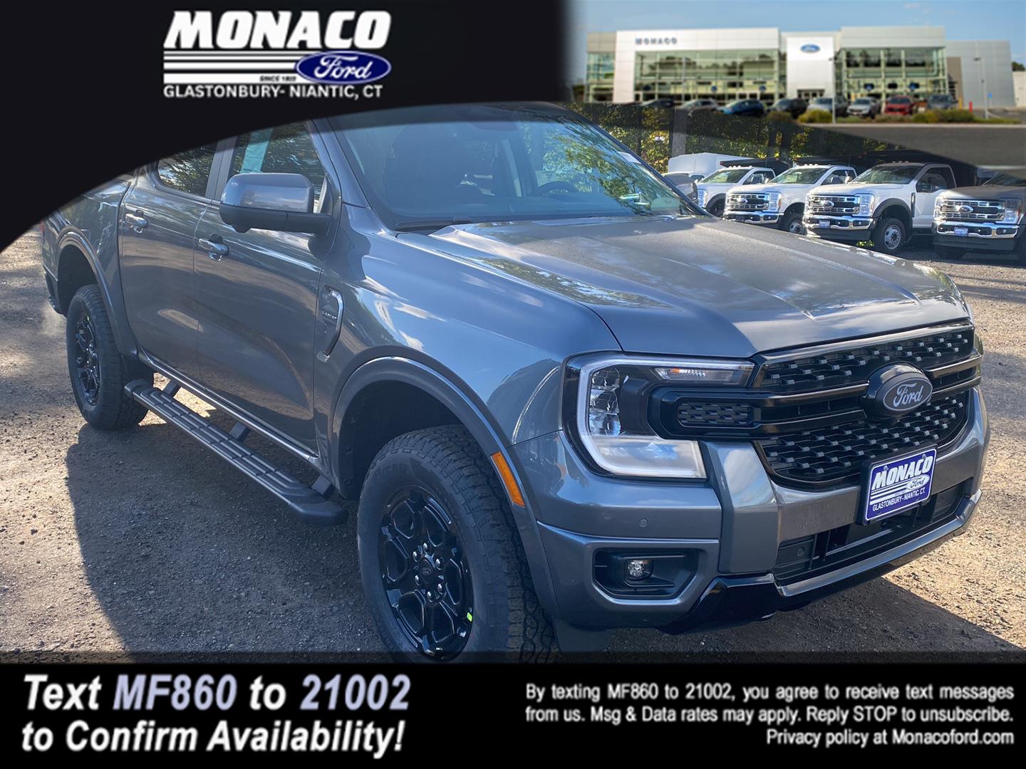 Carbonized Gray Metallic 2026 Ford Ranger Pickup Truck Four-Wheel Drive Automatic