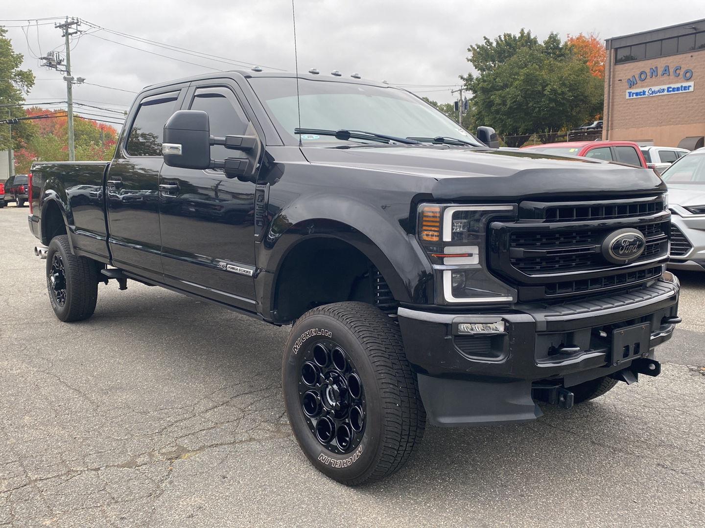 Agate Black 2020 Ford F-350 Super Duty Pickup Truck Four-Wheel Drive Automatic
