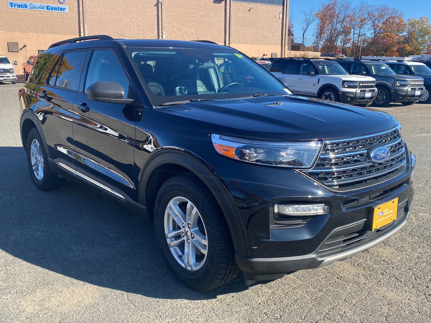 Agate Black 2023 Ford Explorer SUV / Crossover All-Wheel Drive Automatic