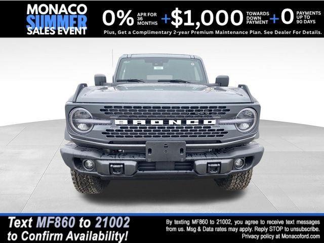 Carbonized Gray 2026 Ford Bronco SUV / Crossover Four-Wheel Drive 7-Speed Manual