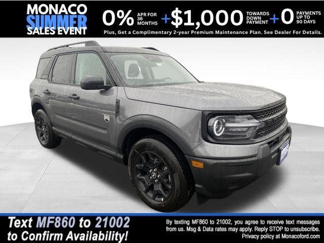 Carbonized Gray 2025 Ford Bronco Sport SUV / Crossover All-Wheel Drive 8-Speed Automatic