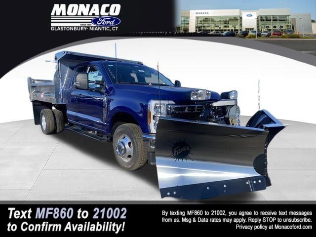Argon Blue Metallic 2026 Ford F-350 Super Duty Chassis Pickup Truck Four-Wheel Drive Automatic