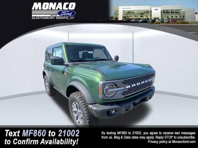 Eruption Green 2025 Ford Bronco SUV / Crossover Four-Wheel Drive Automatic
