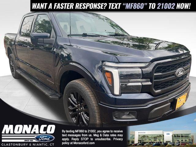 Antimatter Blue 2025 Ford F-150 Pickup Truck Four-Wheel Drive Automatic