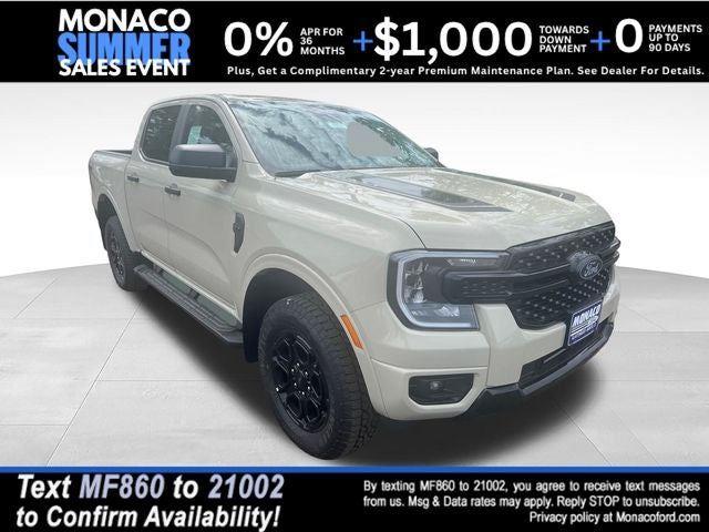 Desert Sand 2026 Ford Ranger Pickup Truck Four-Wheel Drive Automatic