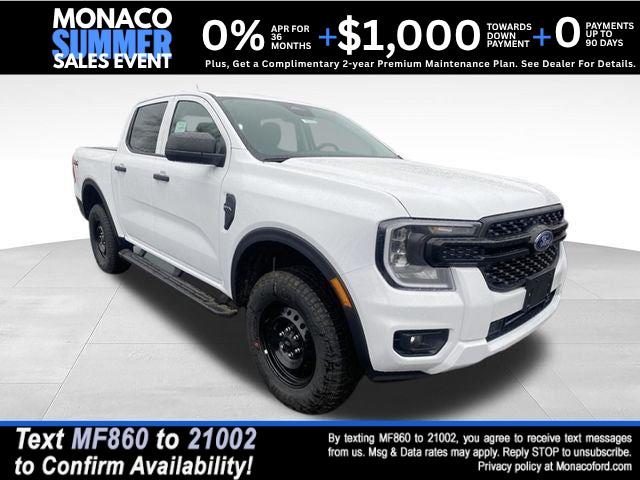 Oxford White 2026 Ford Ranger Pickup Truck Four-Wheel Drive Automatic