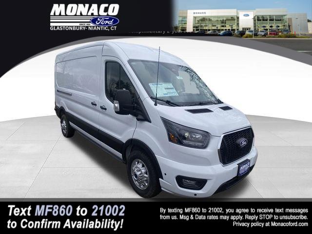 Oxford White 2026 Ford Transit Cargo Van Rear-Wheel Drive Automatic