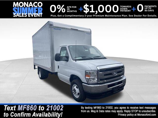 Oxford White 2026 Ford E-Series Chassis Pickup Truck Rear-Wheel Drive 6-Speed Automatic