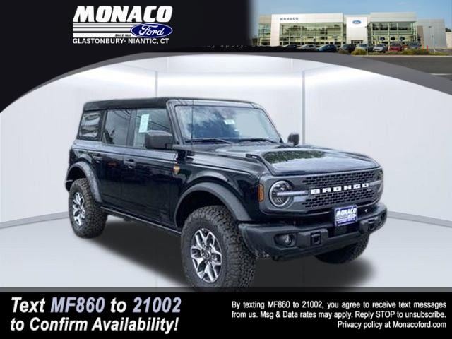 Shadow Black 2025 Ford Bronco SUV / Crossover Four-Wheel Drive Automatic