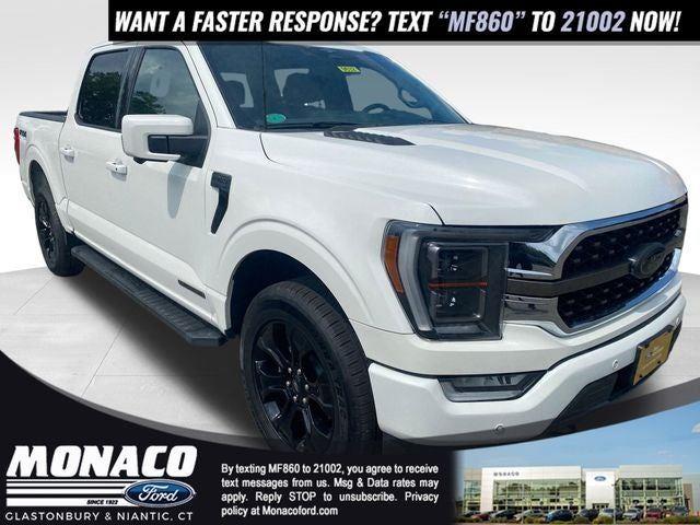 Star White Metallic Tri-Coat 2023 Ford F-150 Pickup Truck Four-Wheel Drive Automatic