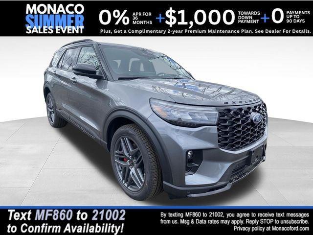 Carbonized Gray Metallic 2026 Ford Explorer SUV / Crossover All-Wheel Drive Automatic