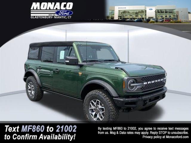 Eruption Green 2025 Ford Bronco SUV / Crossover Four-Wheel Drive Automatic