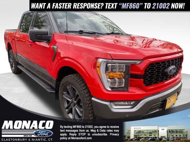 Race Red/Carbonized Gray 2023 Ford F-150 Pickup Truck Four-Wheel Drive Automatic