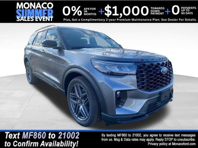 Carbonized Gray Metallic 2026 Ford Explorer SUV / Crossover All-Wheel Drive Automatic