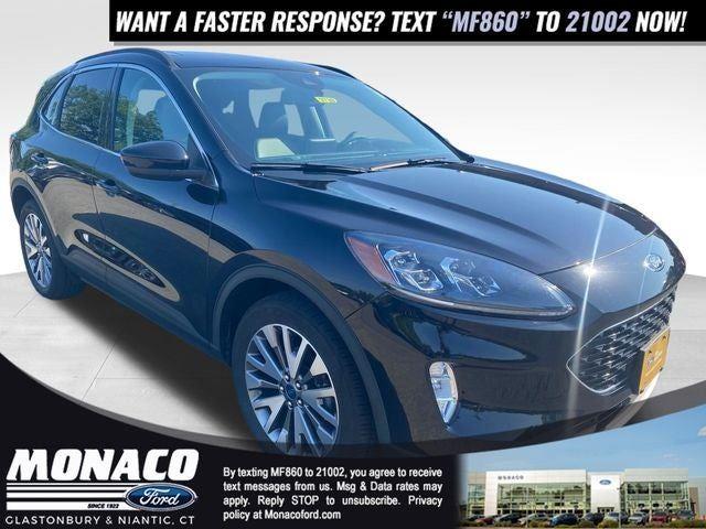 Agate Black 2022 Ford Escape SUV / Crossover All-Wheel Drive 8-Speed Automatic