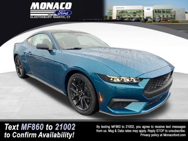 Adriatic Blue 2026 Ford Mustang Coupe Rear-Wheel Drive Automatic