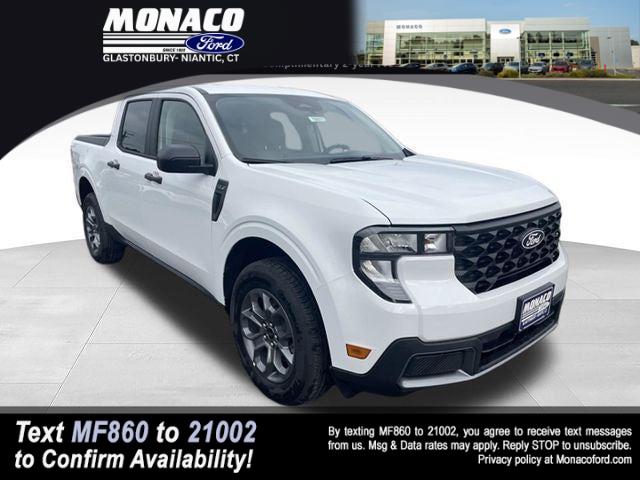 Oxford White 2025 Ford Maverick Pickup Truck Front-Wheel Drive 1-Speed Dual Clutch