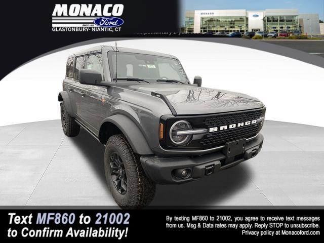 Carbonized Gray 2026 Ford Bronco SUV / Crossover Four-Wheel Drive Automatic