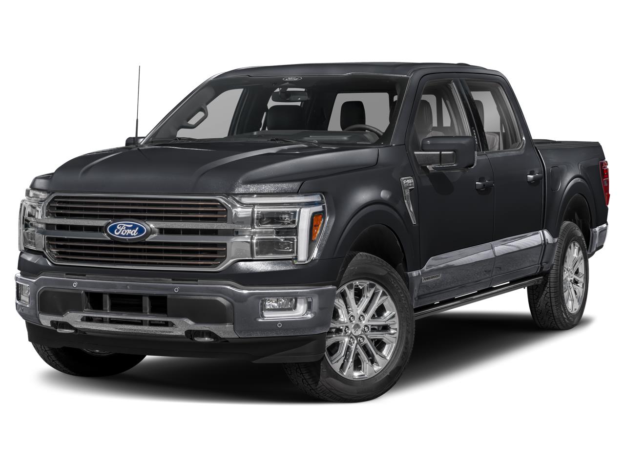Antimatter Blue/Marsh Gray 2025 Ford F-150 Pickup Truck Four-Wheel Drive Automatic