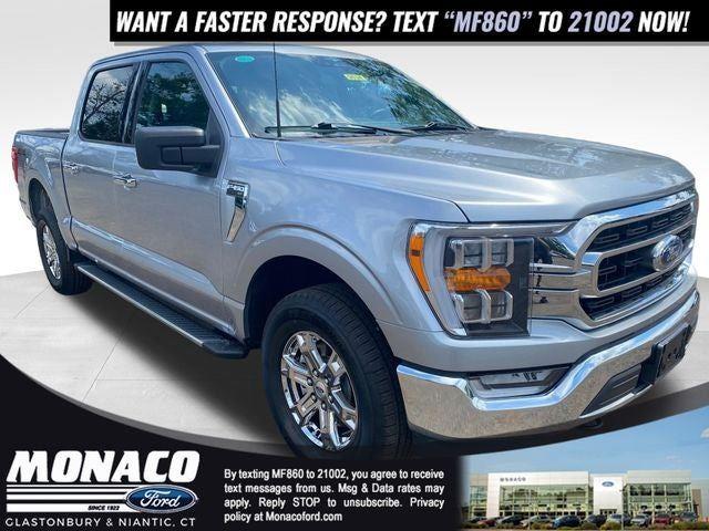 Iconic Silver 2023 Ford F-150 Pickup Truck Four-Wheel Drive Automatic