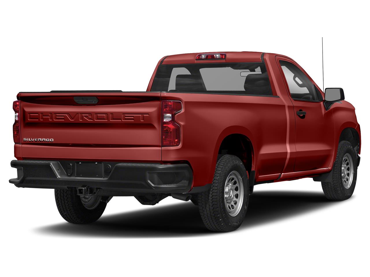 Red Hot 2020 Chevrolet Silverado 1500 Pickup Truck Four-Wheel Drive 6-Speed Automatic