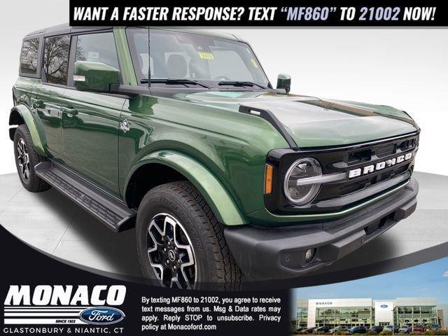 Eruption Green 2025 Ford Bronco SUV / Crossover Four-Wheel Drive Automatic