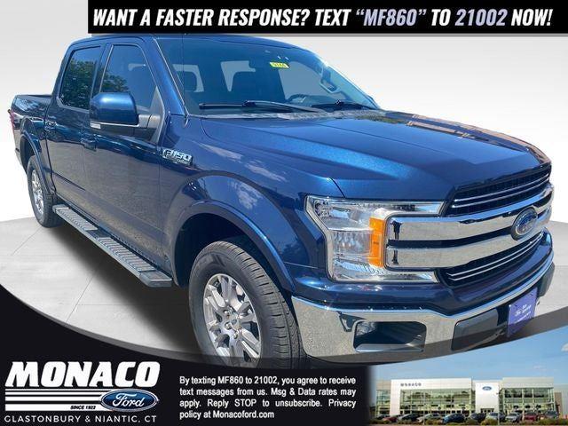 Blue Jeans 2019 Ford F-150 Pickup Truck Four-Wheel Drive Automatic