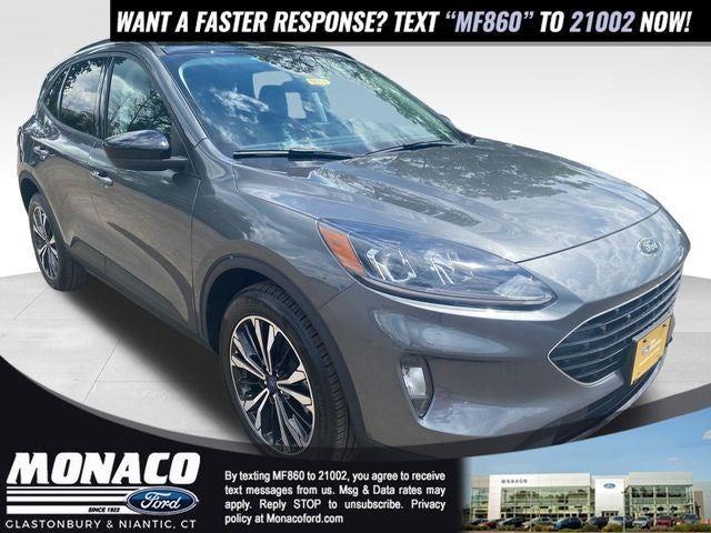 Carbonized Gray 2022 Ford Escape SUV / Crossover All-Wheel Drive 8-Speed Automatic