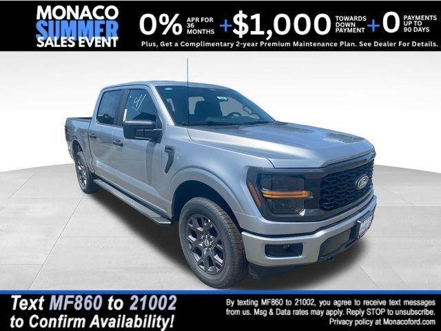 Iconic Silver 2026 Ford F-150 Pickup Truck Four-Wheel Drive Automatic