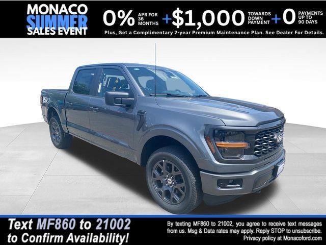 Carbonized Gray 2026 Ford F-150 Pickup Truck Four-Wheel Drive Automatic