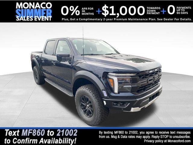 Antimatter Blue 2026 Ford F-150 Pickup Truck Four-Wheel Drive Automatic
